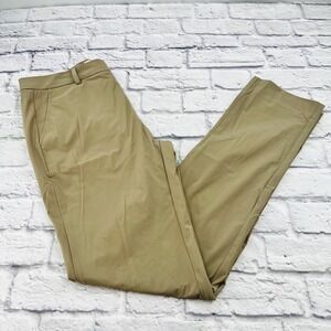 SWIMS Mens Beige Skiathos Pants Size 34 Casual Beachwear Stretch Tailored Fit